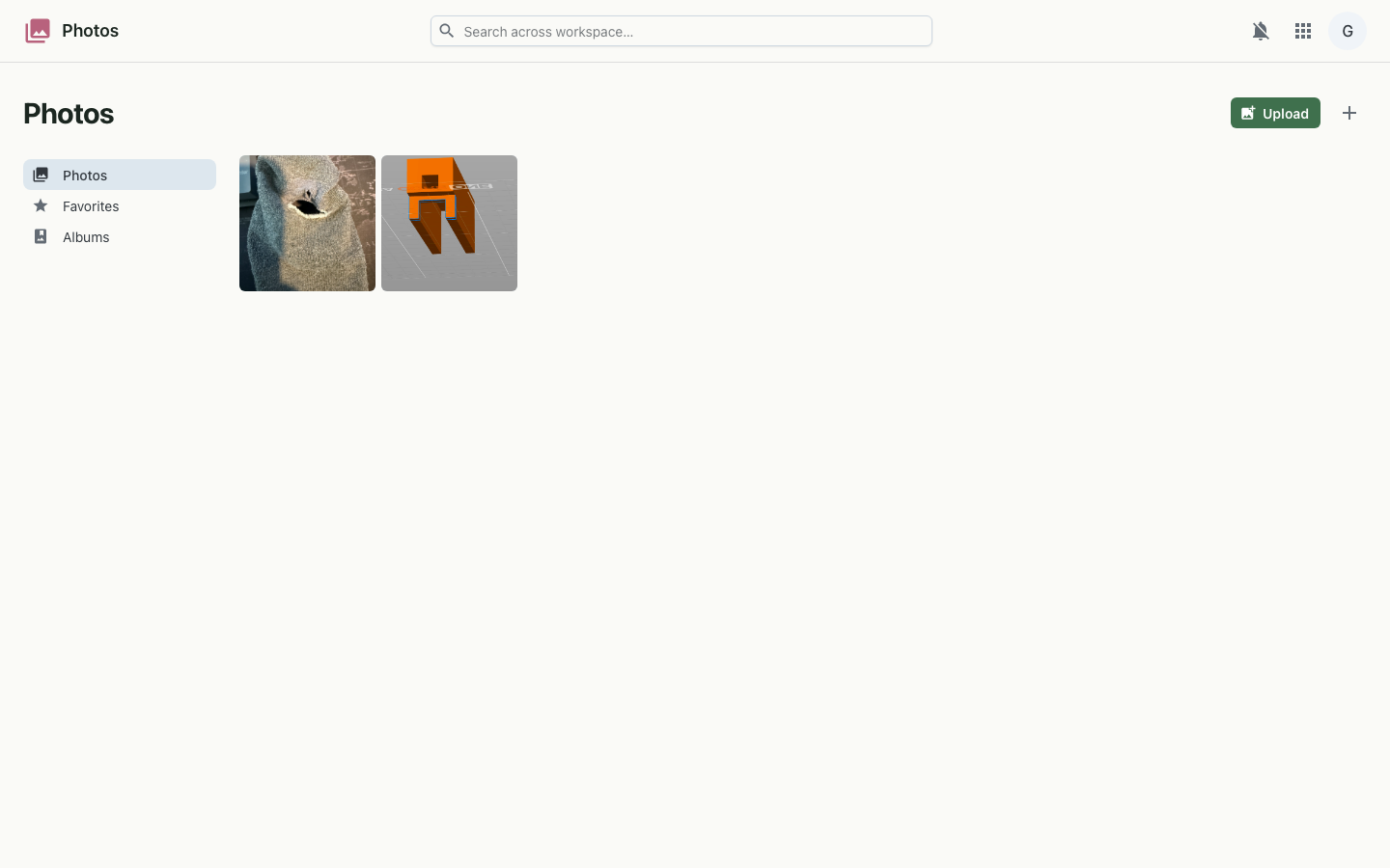 Photos library